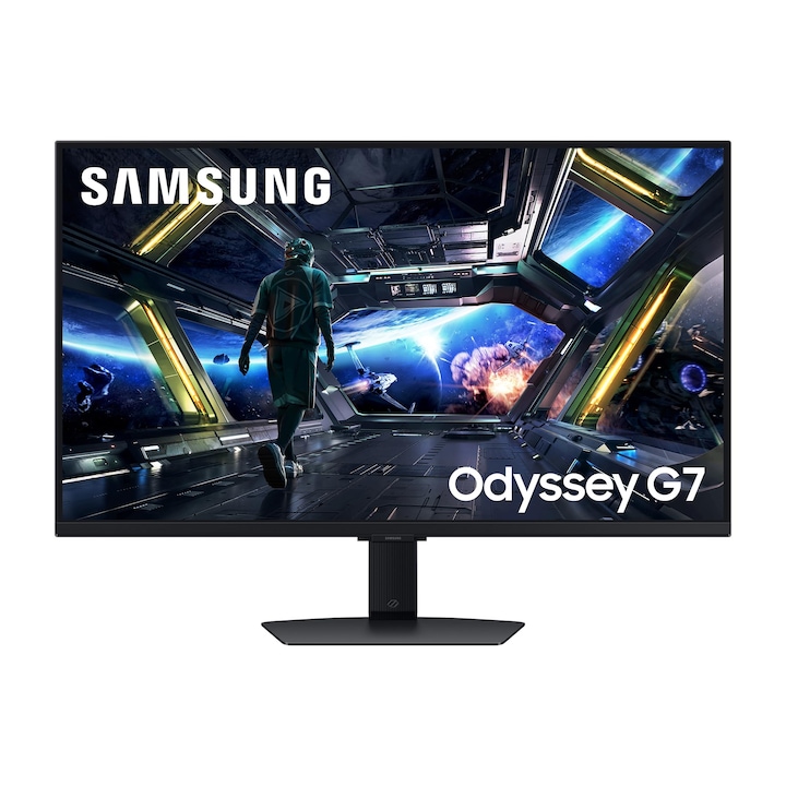 Monitor Gaming Samsung Odyssey 27" UHD 3840x2160 165Hz Argintiu
