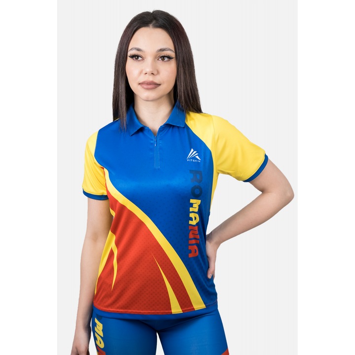 Tricou Polo Fitskin Romania Feminin