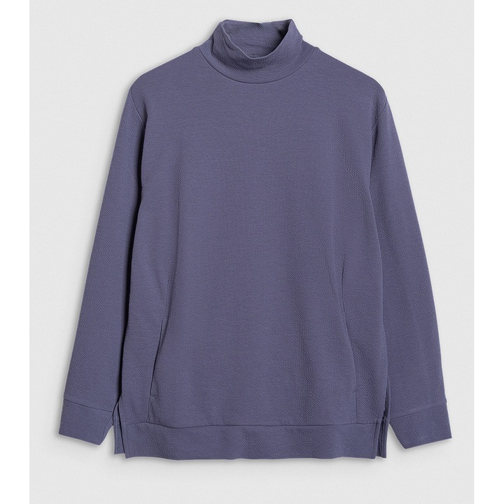 Bluza Yoga 4F Bleumarin, Oversize, Bleumarin inchis