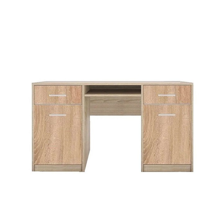 Biroul Nepo BIU 150 x 59 x 75 cm, culoare Stejar Sonoma