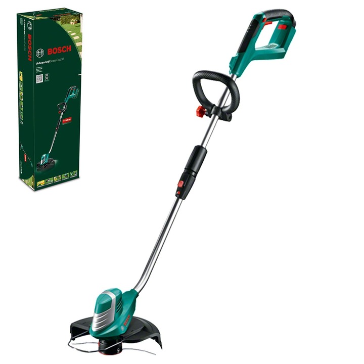 Masina de tuns iarba Bosch Advancedgrasscut 36, latime taiere 36cm, fara fir, fara baterie