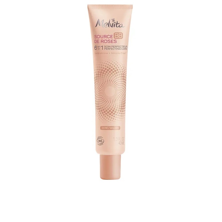 Melvita BB krém, hidratáló, egységesítő, Dore árnyalat, 40 ml