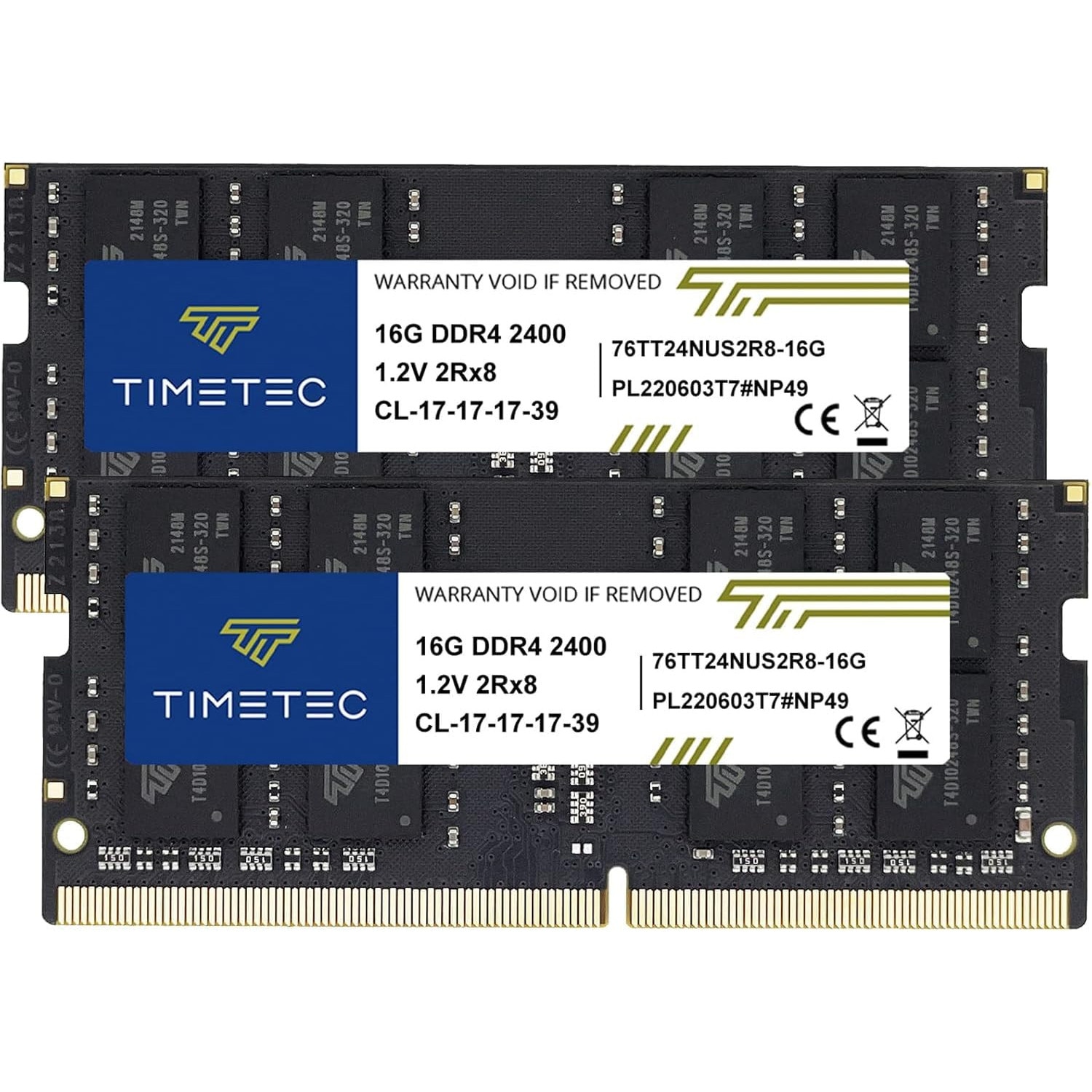 Memorie RAM Timetec 32GB Kit (2x16GB) DDR4 2400MHz SODIMM - eMAG.ro