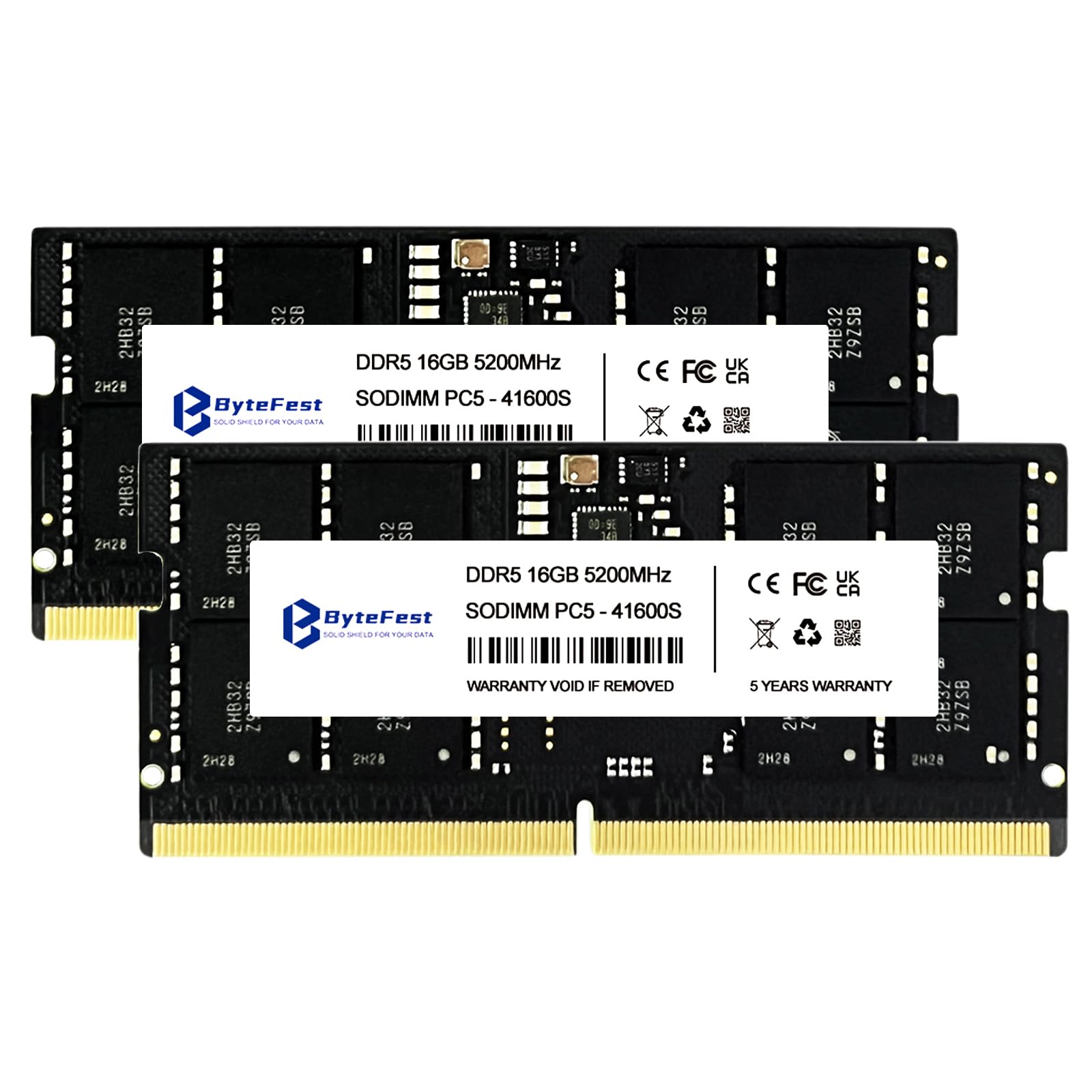 DDR5 5200 16gb×2(32gb) Memorie RAM ByteFest DDR5 32GB (2x16GB) 5200MHz SO-DIMM - eMAG.ro