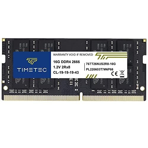 A*s様 TIMETEC DDR4-2666MHz 16GB Timetec DDR4-2666 16GB Replacement for Synology D4ECSO-2666-16G