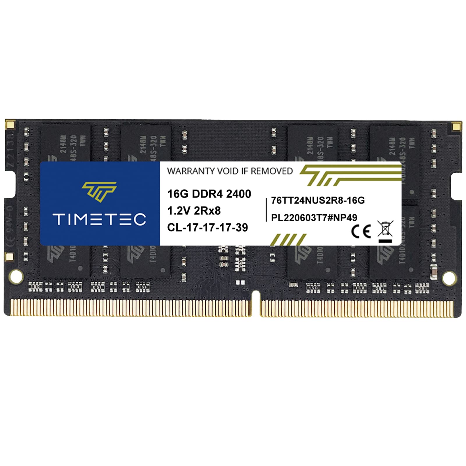 Memorie RAM 16GB DDR4 2400MHz Sodimm Timetec pentru laptop - eMAG.ro