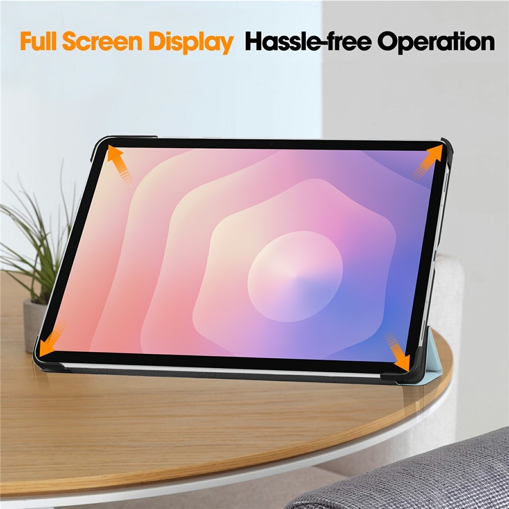 Husa pentru Samsung Galaxy Tab S11, 11 inch, tip stand functie sleep/wake-up si inchidere magnetica, protectie 360 - Unicorn