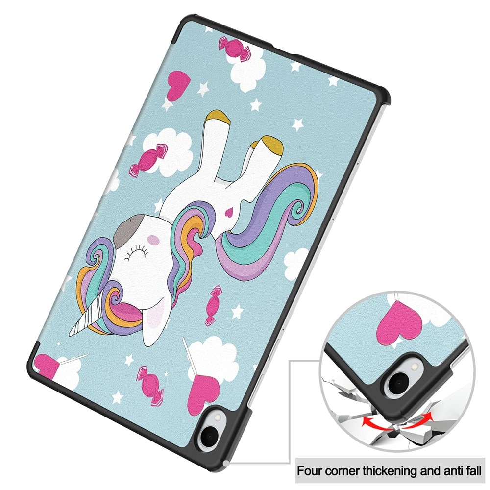 Husa pentru Samsung Galaxy Tab S11, 11 inch, tip stand functie sleep/wake-up si inchidere magnetica, protectie 360 - Unicorn