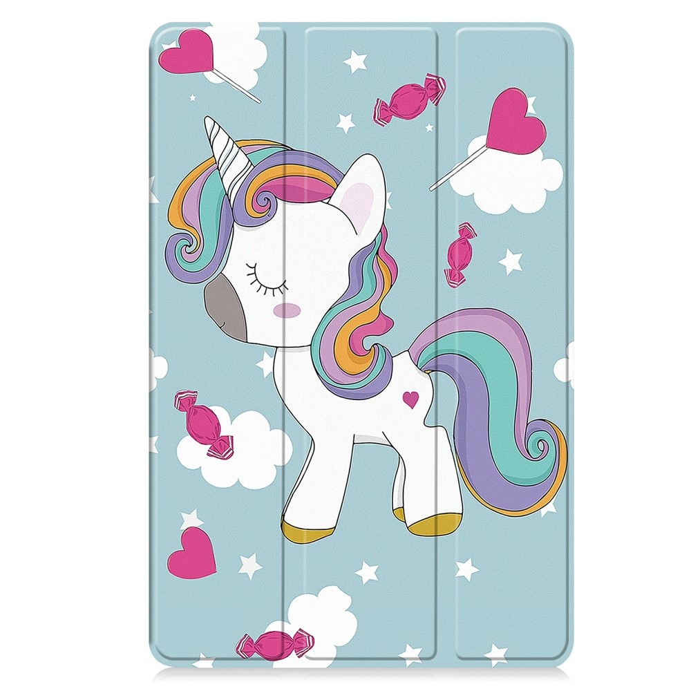 Husa pentru Samsung Galaxy Tab S11, 11 inch, tip stand functie sleep/wake-up si inchidere magnetica, protectie 360 - Unicorn