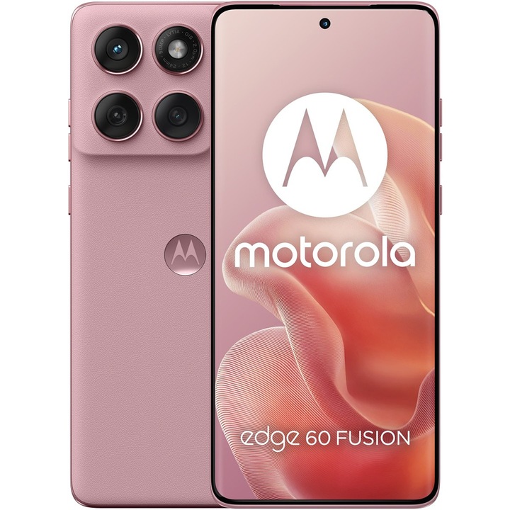 Telefon mobil Motorola Edge 60 Fusion, 8GB RAM, 256GB, 5G, Pantone Zephyr