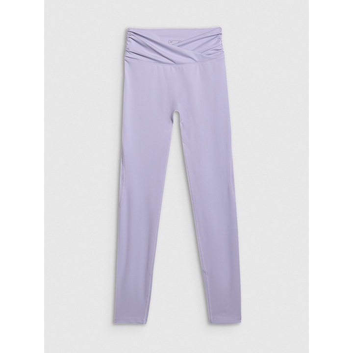 4F Joga Leggings 4FDry technologia, magas derek, kenyelem - 53754, Kék