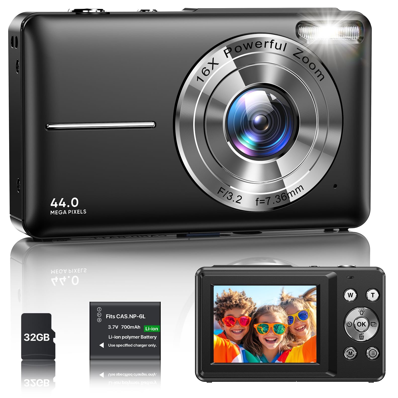 Aparat foto digital Canon PowerShot SX700 HS, 16.1MP, Black - eMAG.ro