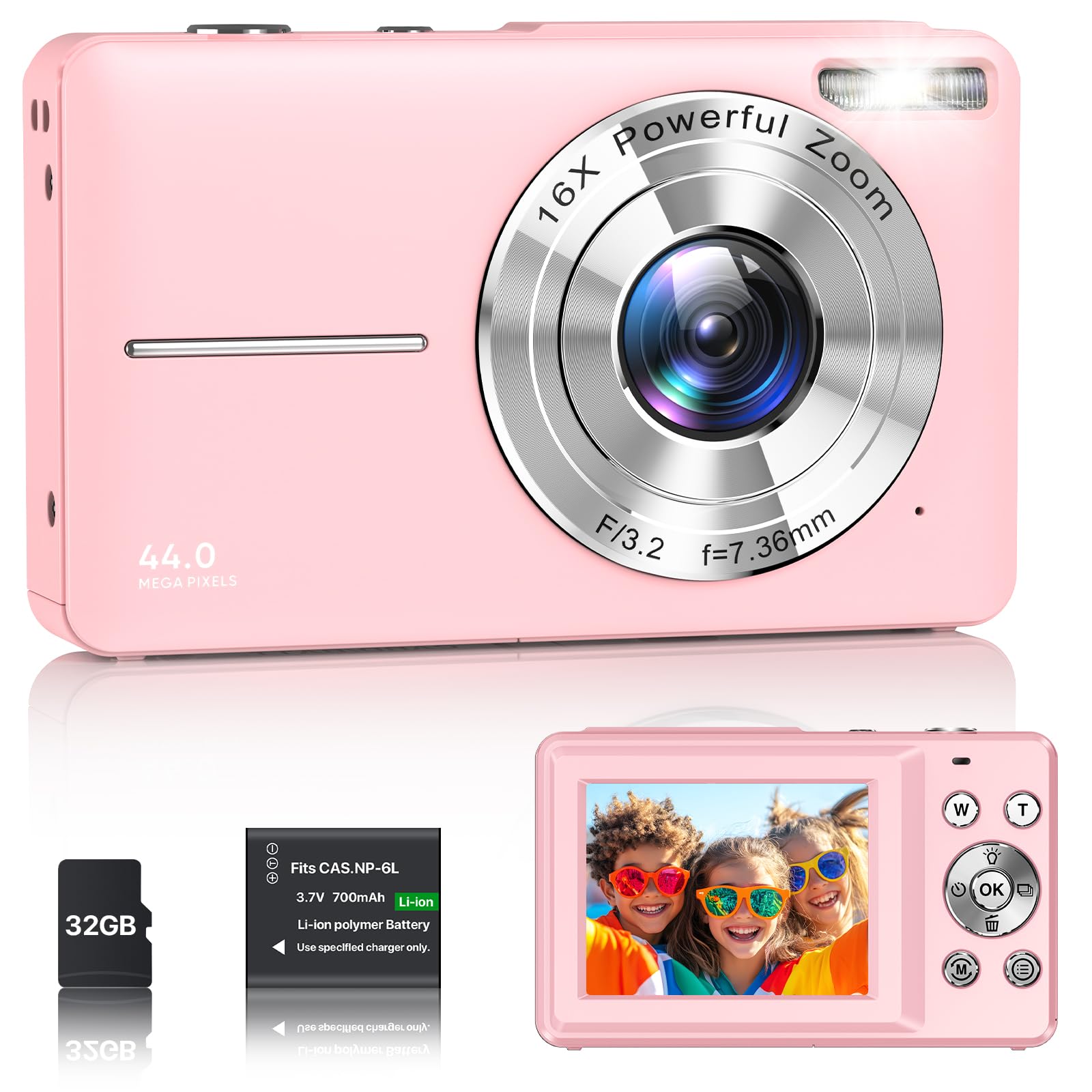 Aparat foto digital Nikon COOLPIX P310, 16.1MP, White - eMAG.ro