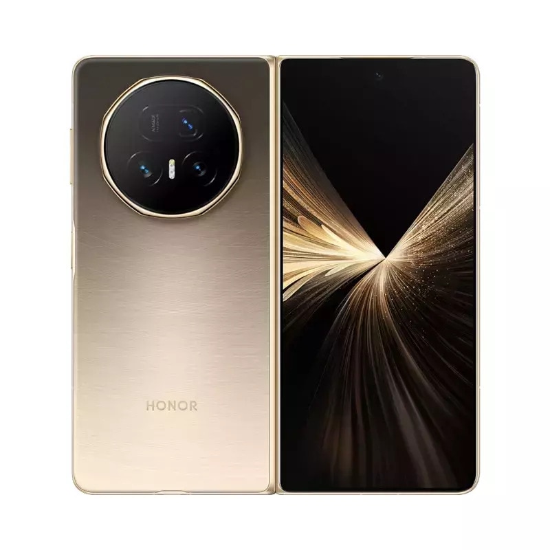 Telefon mobil HONOR Magic V5, Dual SIM, 16GB RAM, 512GB, 5G, Dawn Gold