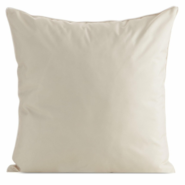 Fata De Perna De Gradina, GARDEN, Eurofirany, 45x45 cm, Tesatura Poliester Rezistenta La Umiditate, Model Elegant, Confortabila Si Placuta La Atingere, Functionala Si Eleganta, Ideala Pentru Gradina Terasa Sau Balcon, Bej