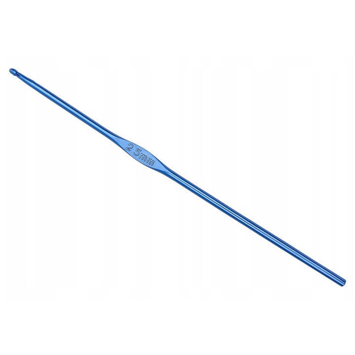 Кука за плетене на една кука, DIYQueen, H983, алуминий, 2.5 мм, 15 см