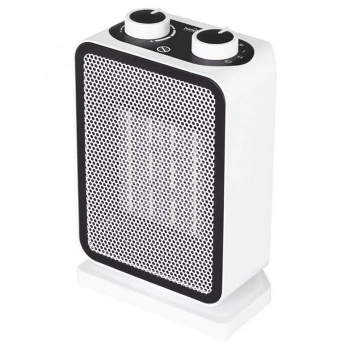 Radiator ceramic Home FK 51, 1500 W, 2 trepte de putere, alb