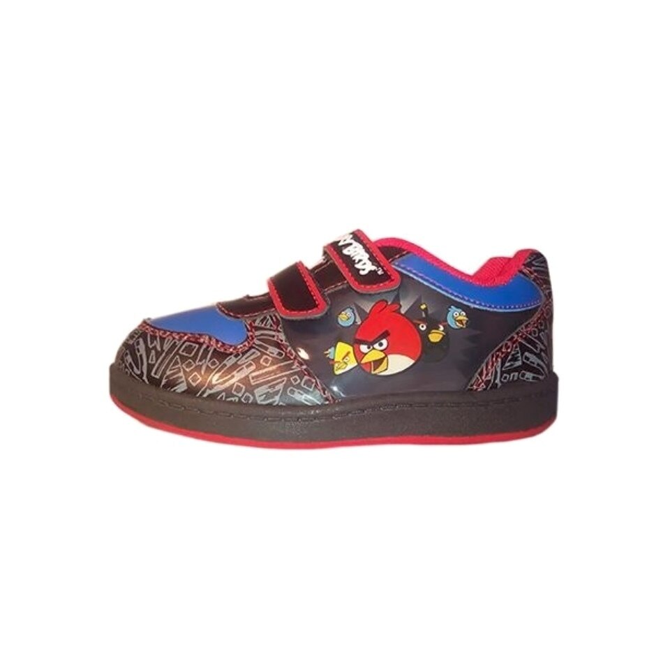 Incaltaminte sport copii, impermeabila, Angry Birds, negru-28