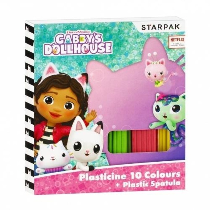 Set 10 bucati plastilina, Starpak, 16x14x2cm, multicolor