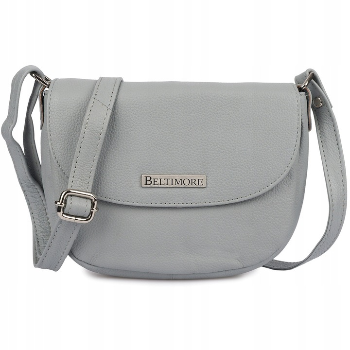 Естествена кожена чанта за рамо, Beltimore, 18x23x6cm