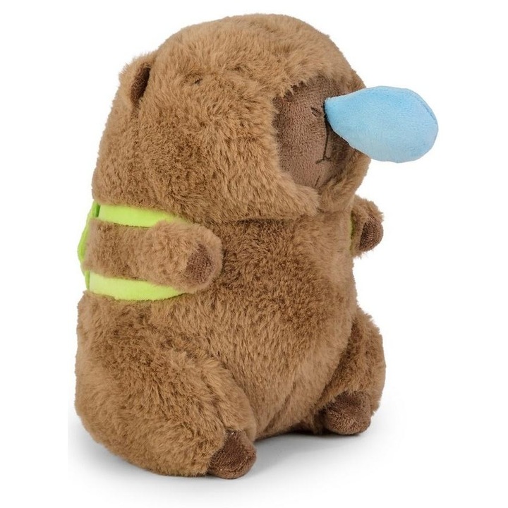 Jucarie de plus Kapibara cu rucsac 23cm, DAFFI