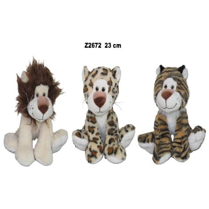 Figurine animale salbatice 23cm set, Sun-Day, multicolor