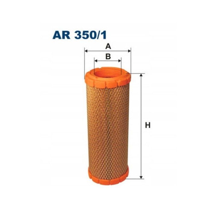 Filtron AR 350/1 légszűrő, külső átmérő 105mm, magasság 273mm