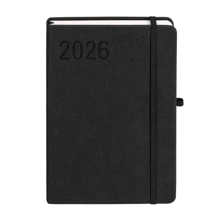 Agenda ANTRA Sakura A5, 352 oldal, kemény borító, környezetbarát, törtfehér, 210x145mm, kiegészítő szettel