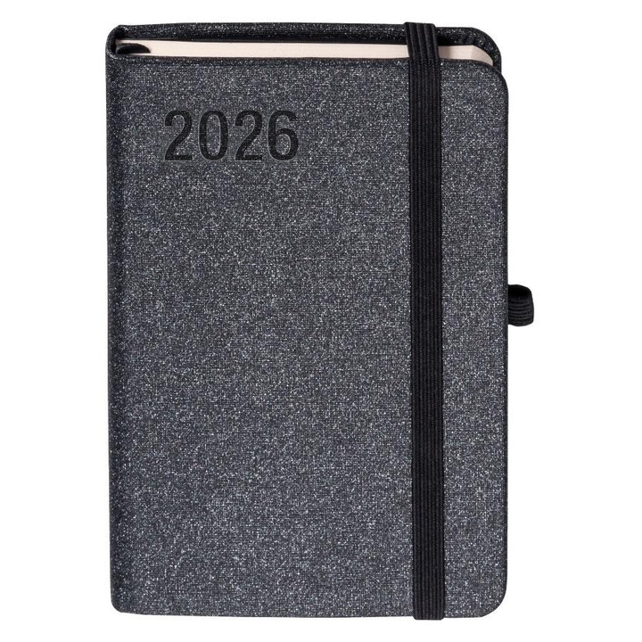 Agenda ANTRA Sakura A6, 144 oldal, környezetbarát, törtfehér, 140x90mm, szett 2026