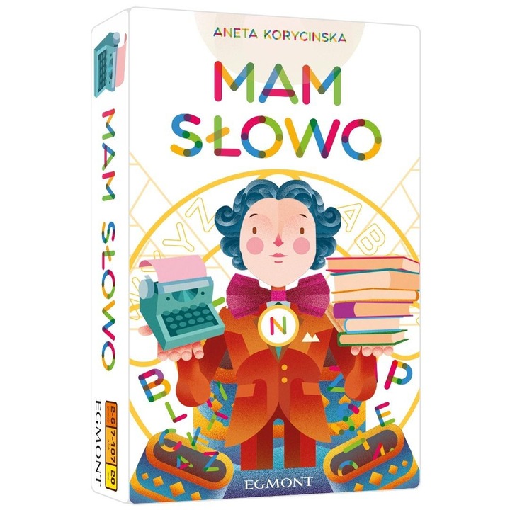 Joc educativ Mam Slowo, EGMONT, Multicolor