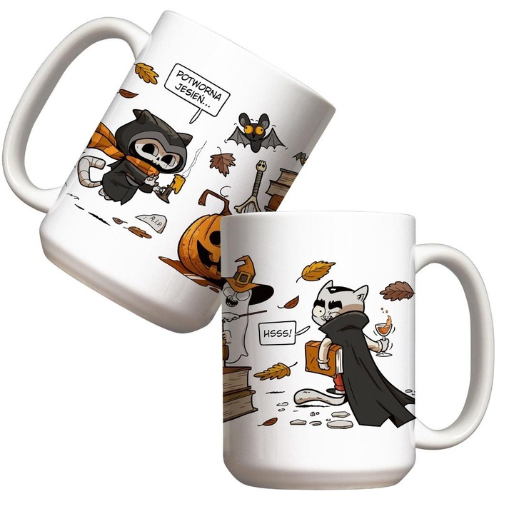 Cana Molom, Potworna Jesien, 440ml, ceramica, 120x85mm