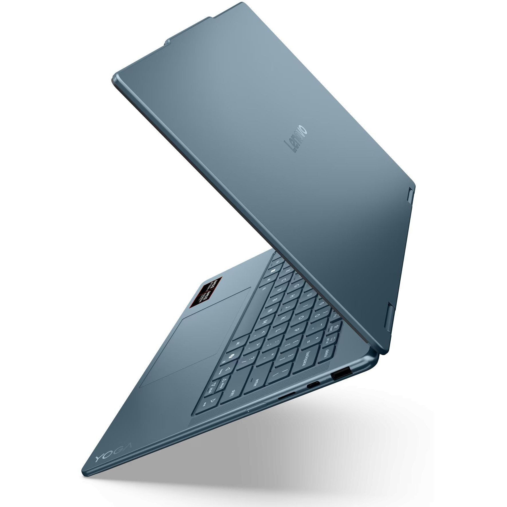 Laptop Lenovo Yoga 7 2-in-1 14AKP10, 83JR000YBM, AMD Ryzen AI 5 340 (6-core), AMD Radeon 840M Graphics, 24GB 7500 MHz Tip: LPDDR5X, Gri