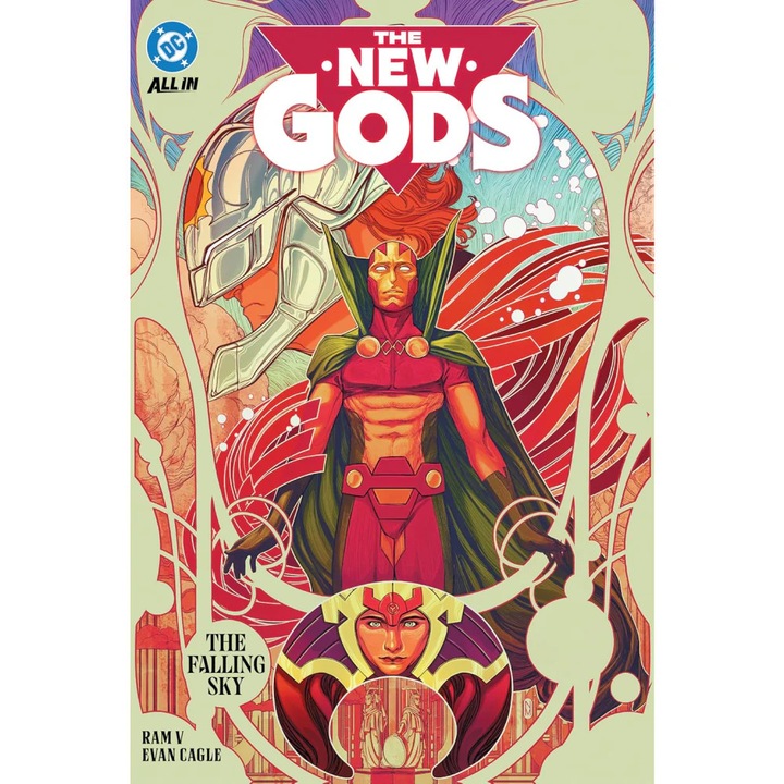 Képregény New Gods, TP, Vol 01, The Falling Sky, Szerző Ram V