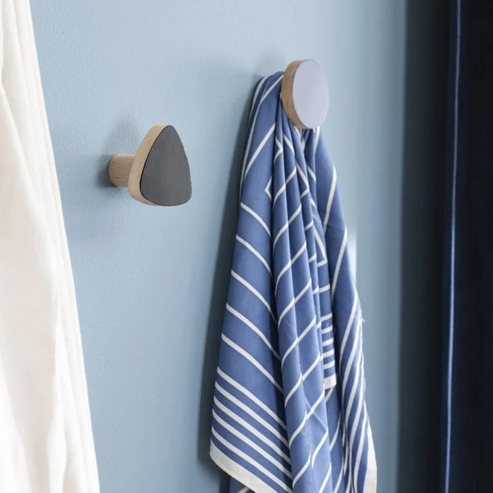 Fali Fogas 1 Akasztó Fa 12 Cm Fekete Shopiens®