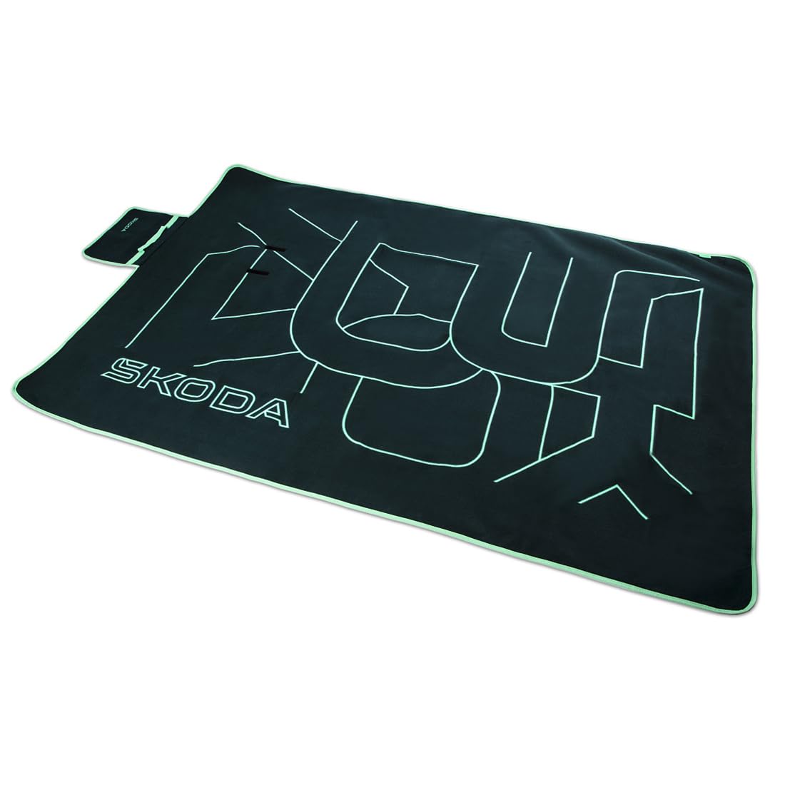 Patura De Picnic Skoda 000084509D, 140X210Cm, Patura Din Fleece