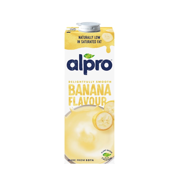 Bautura din soia cu aroma de Banane, Alpro, 1l