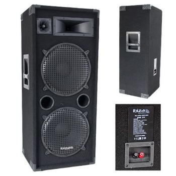 Boxa Profesionala Audio IBIZA Sounds , 3CAI 2X12 inch/38CM , 400W RMS , Impedanta 8 ohm , Sensibilitate 89 dB (+/- 3 dB) , 20 Hz - 20 kHz , Negru Boxa Profesionala Audio IBIZA Sounds , 3CAI 2X12 inch/38CM , 400W RMS , Impedanta 8 ohm , Sensibilitate 89 dB (+/- 3 dB) , 20 Hz - 20 kHz , Negru