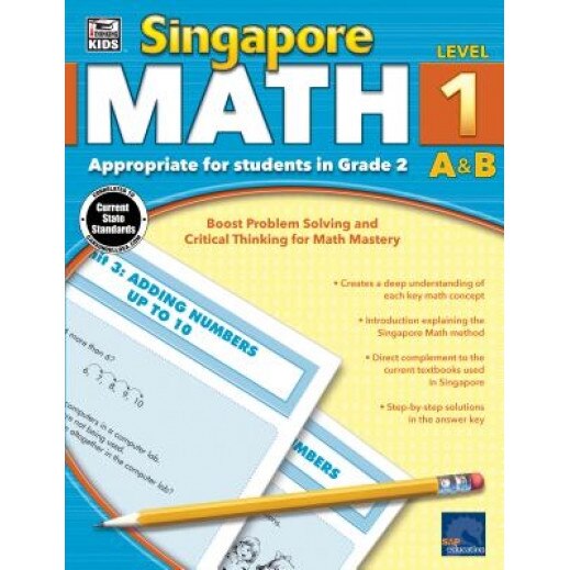Singapore Math, Grade 2, Carson-Dellosa Publishing (Compiled by)