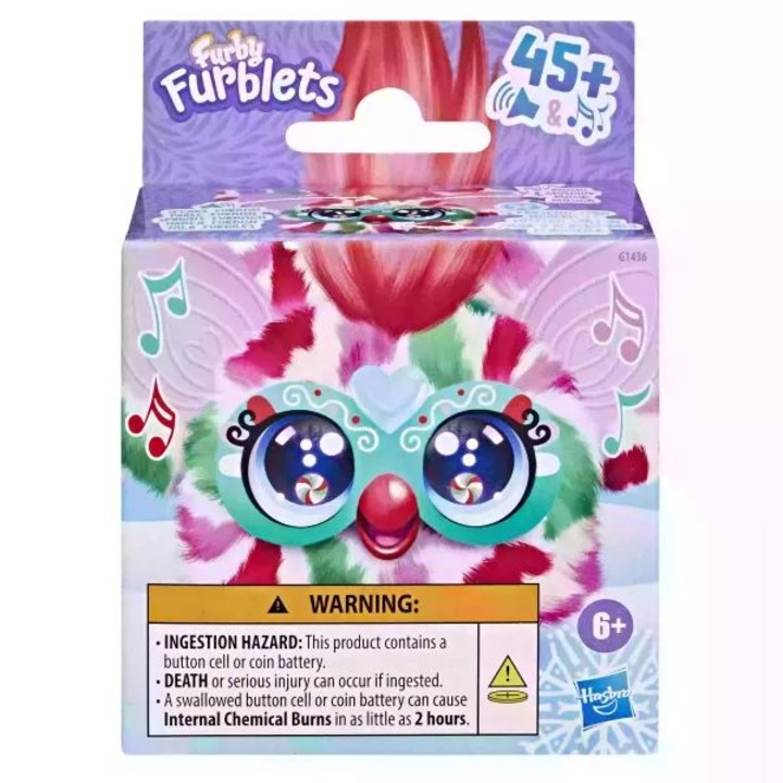 Furby Furblets interaktív plüssfigura- Pep-Mint