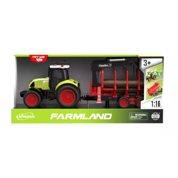 Tractor forestier cu efecte sonore și luminoase