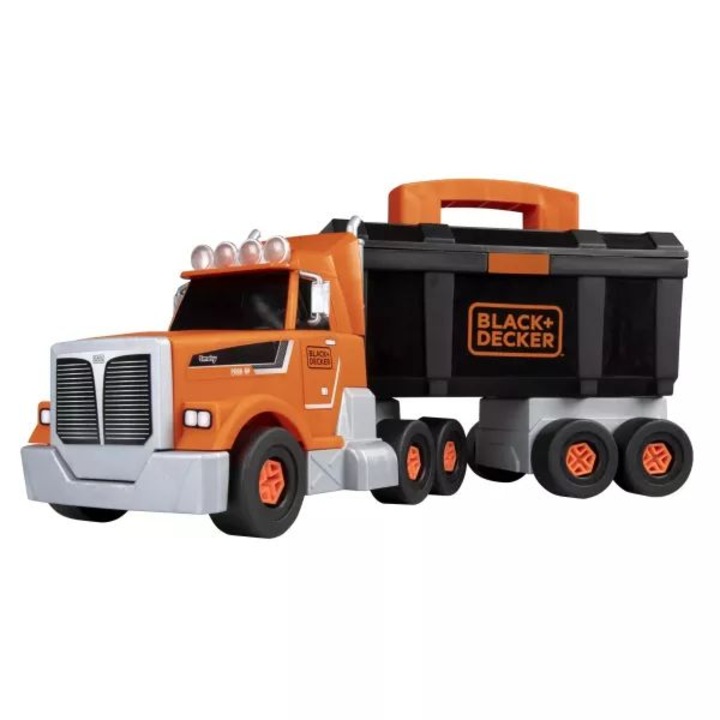 Smoby: Black and Decker összeépíthető kamion