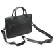 Donbolso Geanta De Laptop Din Piele Marseille 13, 3 Inch, Geanta De Umar Pentru Laptop, Servieta Pentru Notebook, Geanta Pentru Barbati Si Femei (Negru)