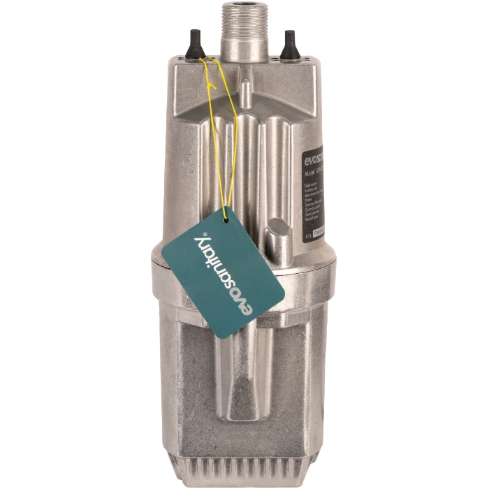 Pompa submersibila pulsatorie cu 2 sorburi SPP Evotools, putere 400 W, adancime imersie 10 m, inaltime pompare 65 m, presiune maxim 6.5 bar, diametru iesire 3/4 inch
