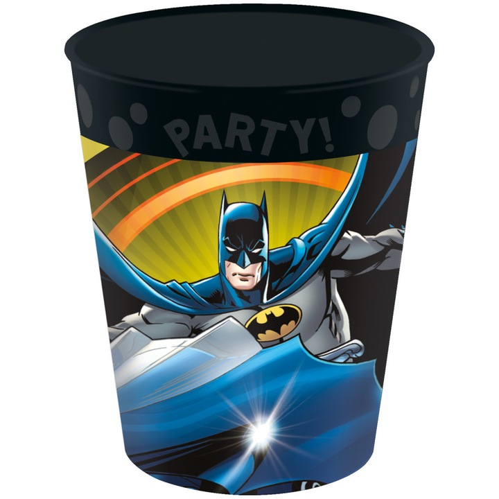 Batman Rogue Rage micro prémium műanyag pohár szett 4 db-os 250 ml