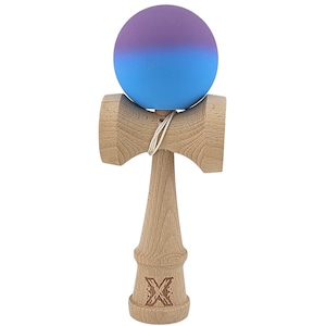 Kendama X Originala, Profesionala, Flippy, Cracked, din Lemn