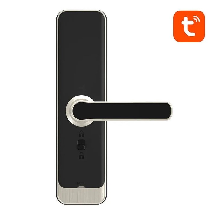 Avatto Smart Digital Lock ZSDL-A270-S-ALI-6072 ZigBee Silver - eMAG.ro