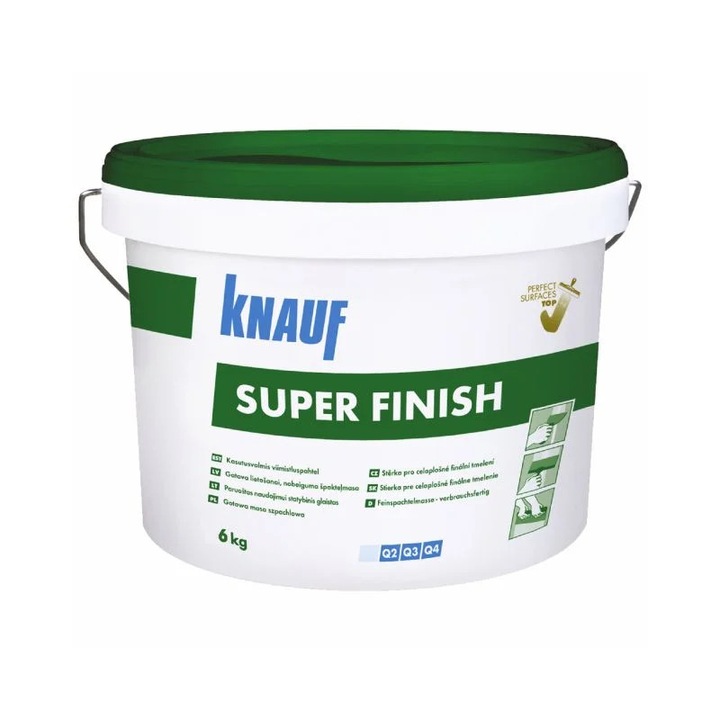 Glet premium gata preparat Knauf Super Finish, 6 kg