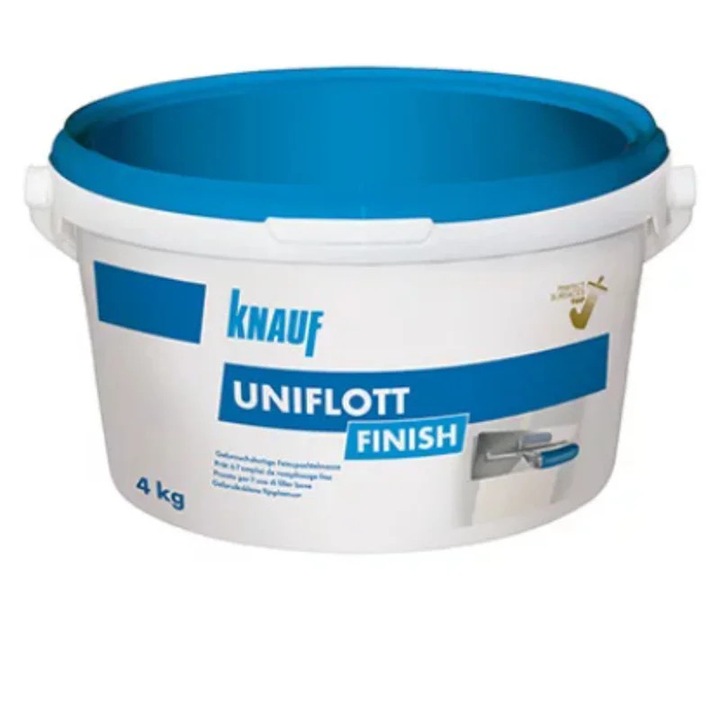Glet de finisare gata preparat Knauf Uniflot Finish, 4 kg