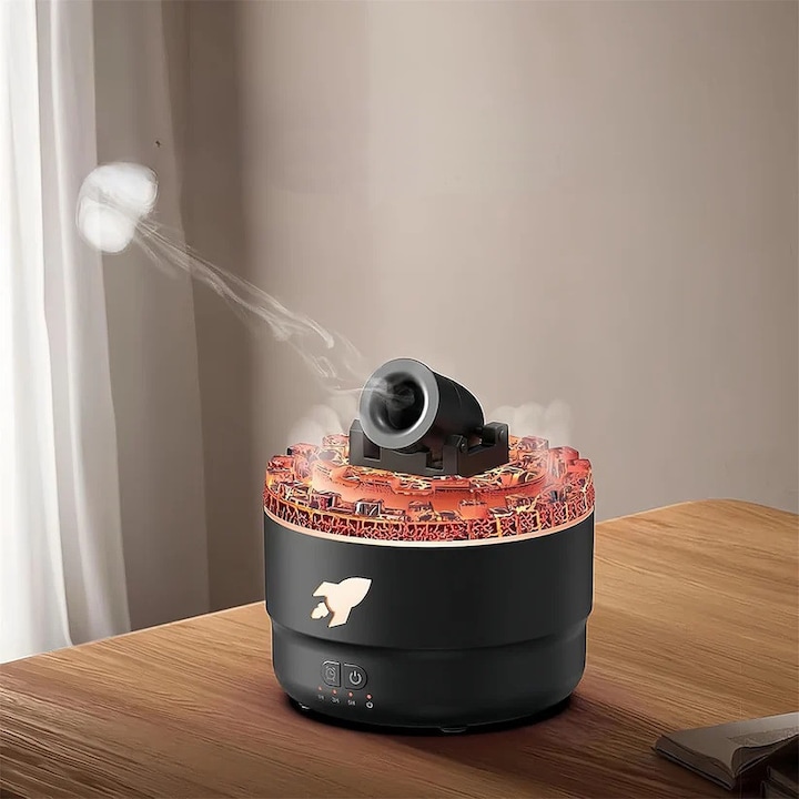 Umidificator difuzor de masina, Aromaterapie ulei esential improspator de aer, USB si incarcare pentru utilizare, Mini portabil atomizator difuzor pentru masina Home Office dormitor (alb)