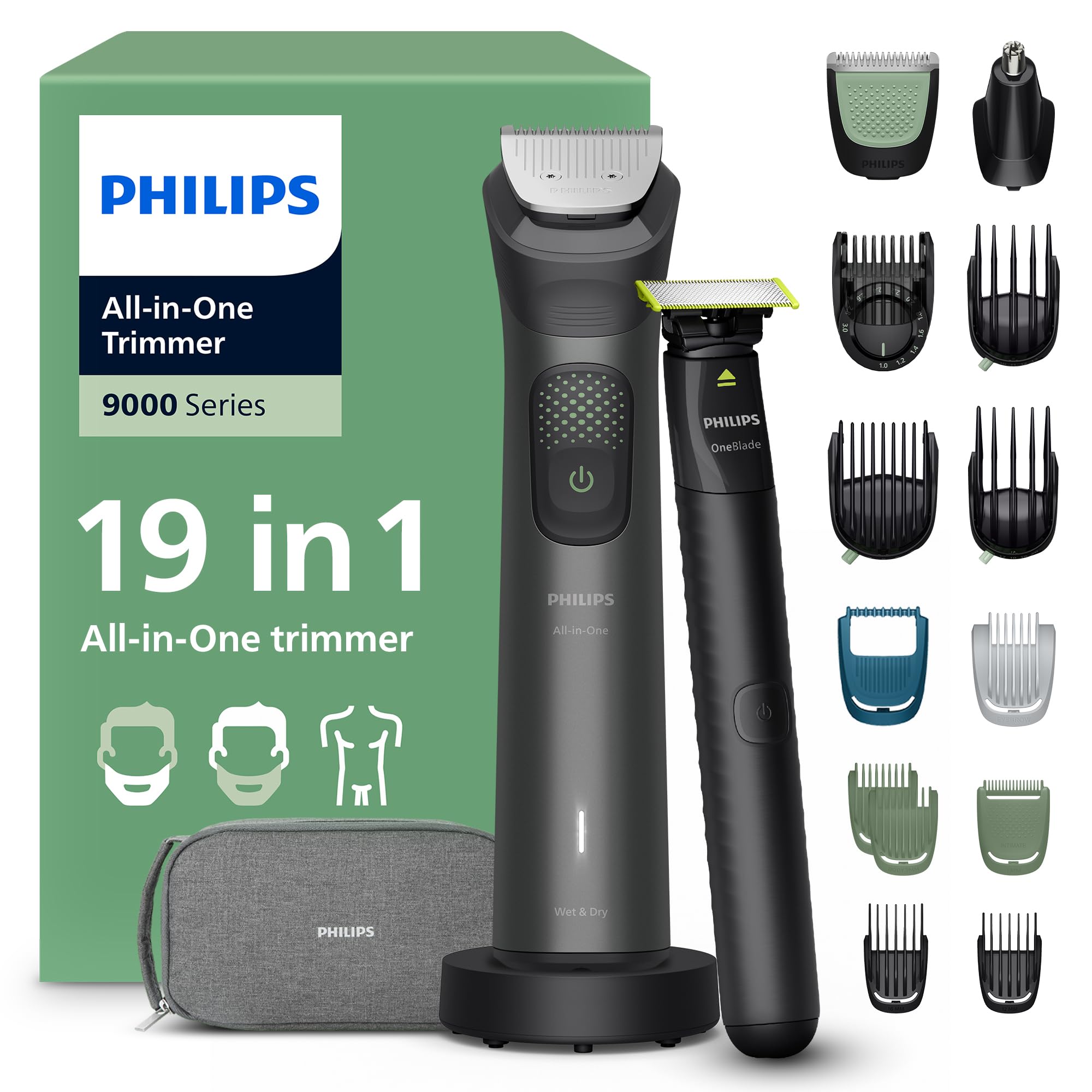 Philips Multigroom Series 9000 Set De Ingrijire Multifuncțional